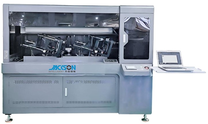 Four stations High Speed Cylindrical Printer