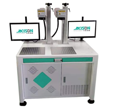 DOUBLE HEADED LASER MARKING MACHINE