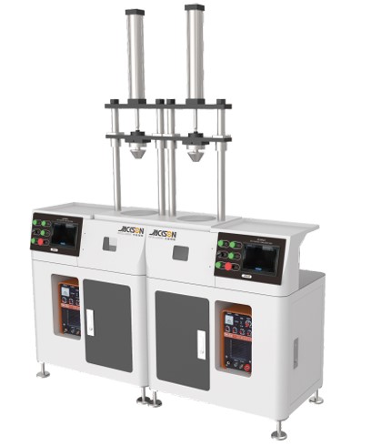 Double Stations Argon Servo Bottom Welding Machine