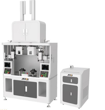 Double Stations Straight Circular Laser Welding Machine