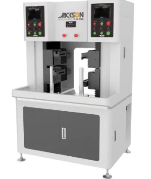 Double Stations Servo Mouth & Bottom  Trimming Machine